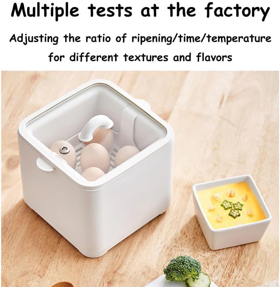 TEMKIN Egg Poacher,Egg Steamer,Egg Boiler,Kitchen Appliances,Hard Boiled Eggs,Household Small Egg Steamer, Automatic Power-Off, Multi-Function Boiled Egg God, Breakfast Machine,for Home, Dormitory Ste