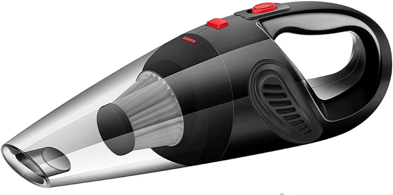 YIORYO Handheld Vacuum Mini Portable Rechargeable Car Vacuum Cleaner Cordless with 6000PA Powerful Suction for Car Home and Office