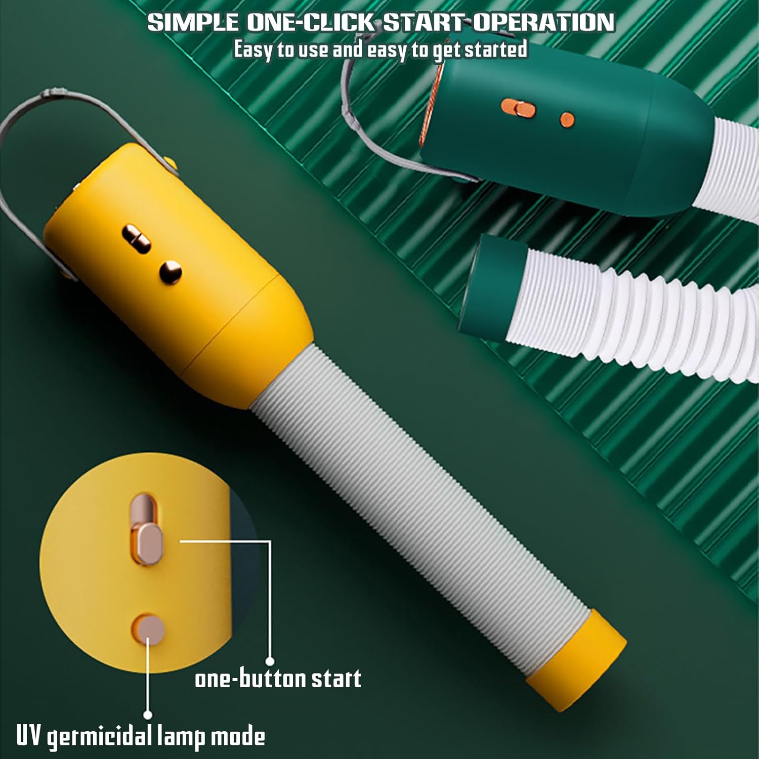 Portable Clothes Dryer, Drying Machine, Compact Dryer Machine, Dryer Low Noise and High Safety, Waterproof Cloth Cover, Drying Rack for Underwear, Baby Clothes Yellow