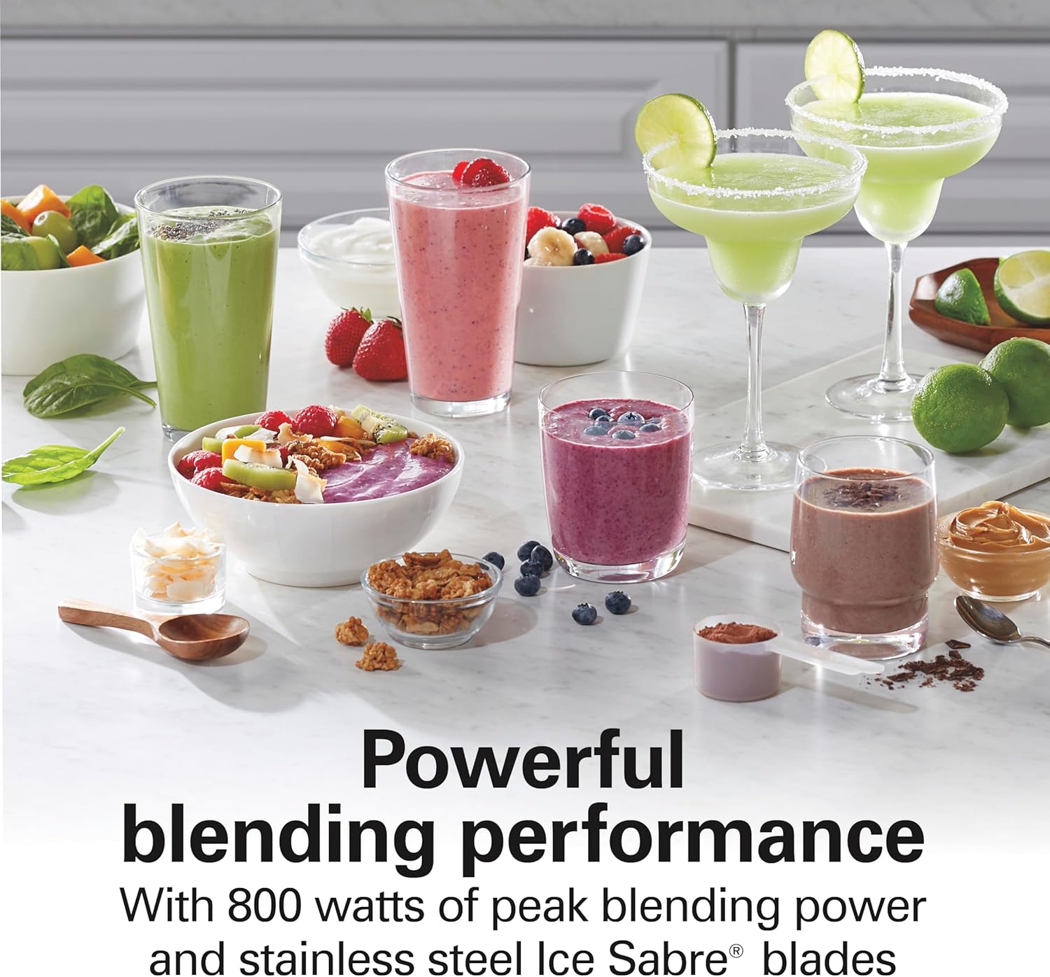 Hamilton Beach FlexBrew Coffee Maker and Wave Crusher Blender, Single Serve & Full Pot Brewing, 40oz Jar, 20oz Travel Jar