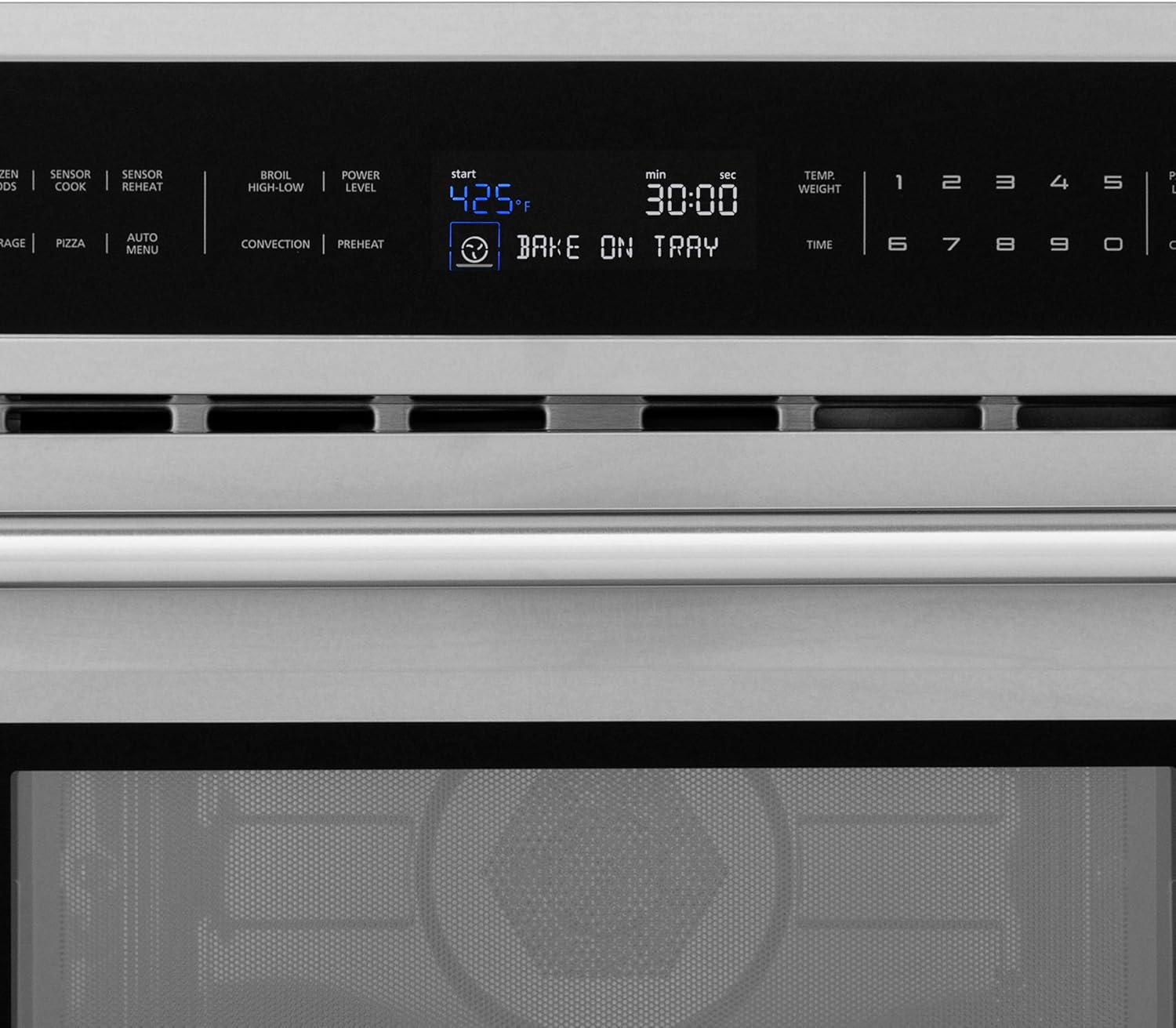 ZLINE 30 Inch wide, 1.6 cu ft. Built-in Convection Microwave Oven in Stainless Steel with Speed and Sensor Cooking