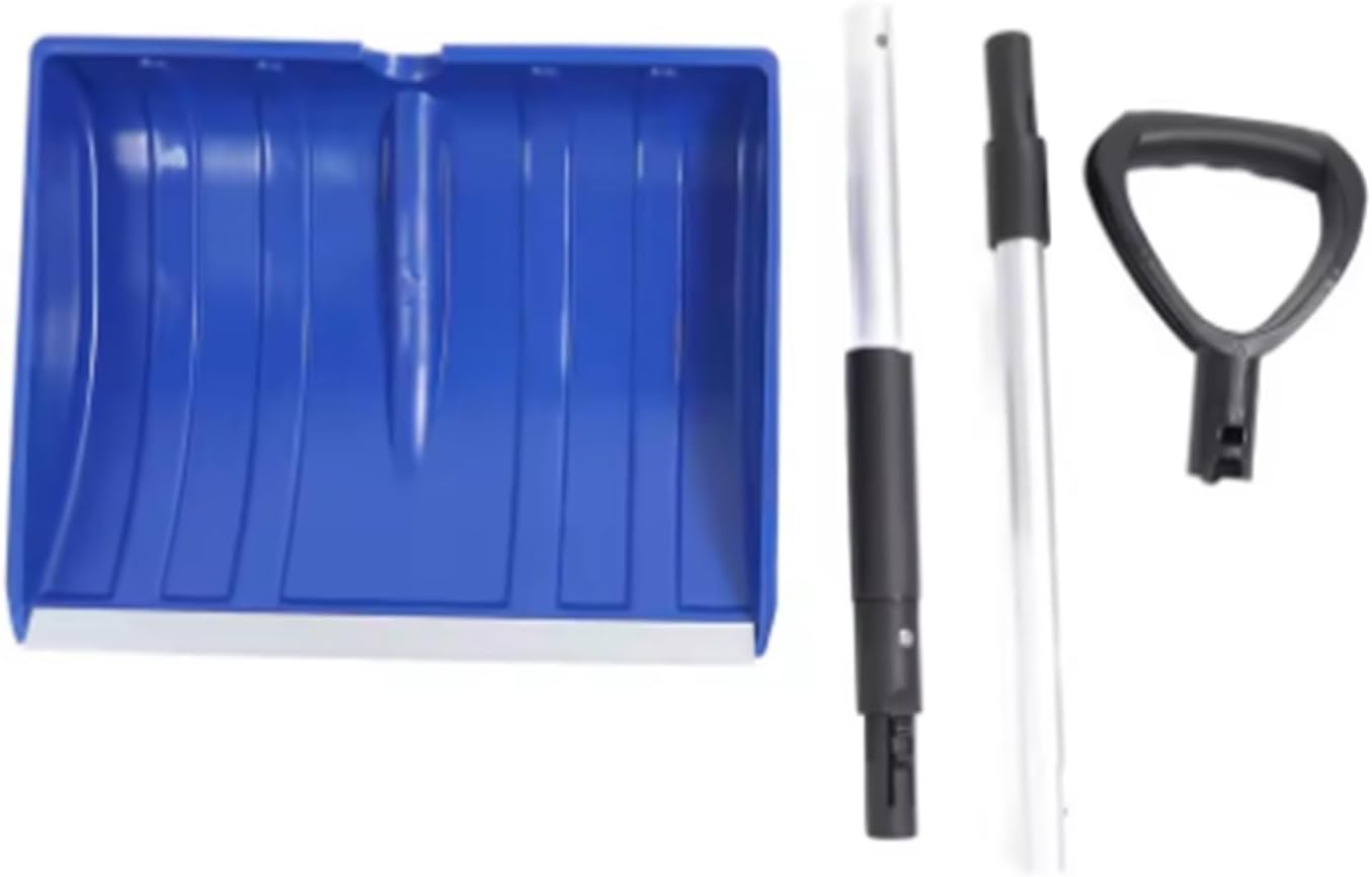 Snow Shovel Detachable Portable Outdoor for Car Garden Removal(Blue)