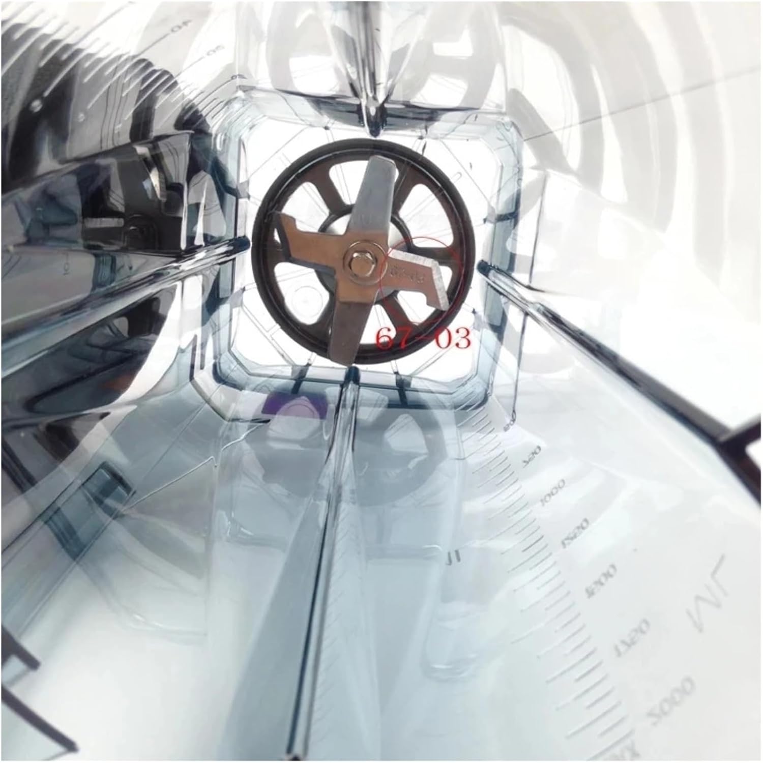 Blender Mixer Container Jar Jug Pitcher Cup Bottom With Blades Lid Upper Body Cup Kit，Compatible With TWK-767 TM-800 767 Jtc 767 800