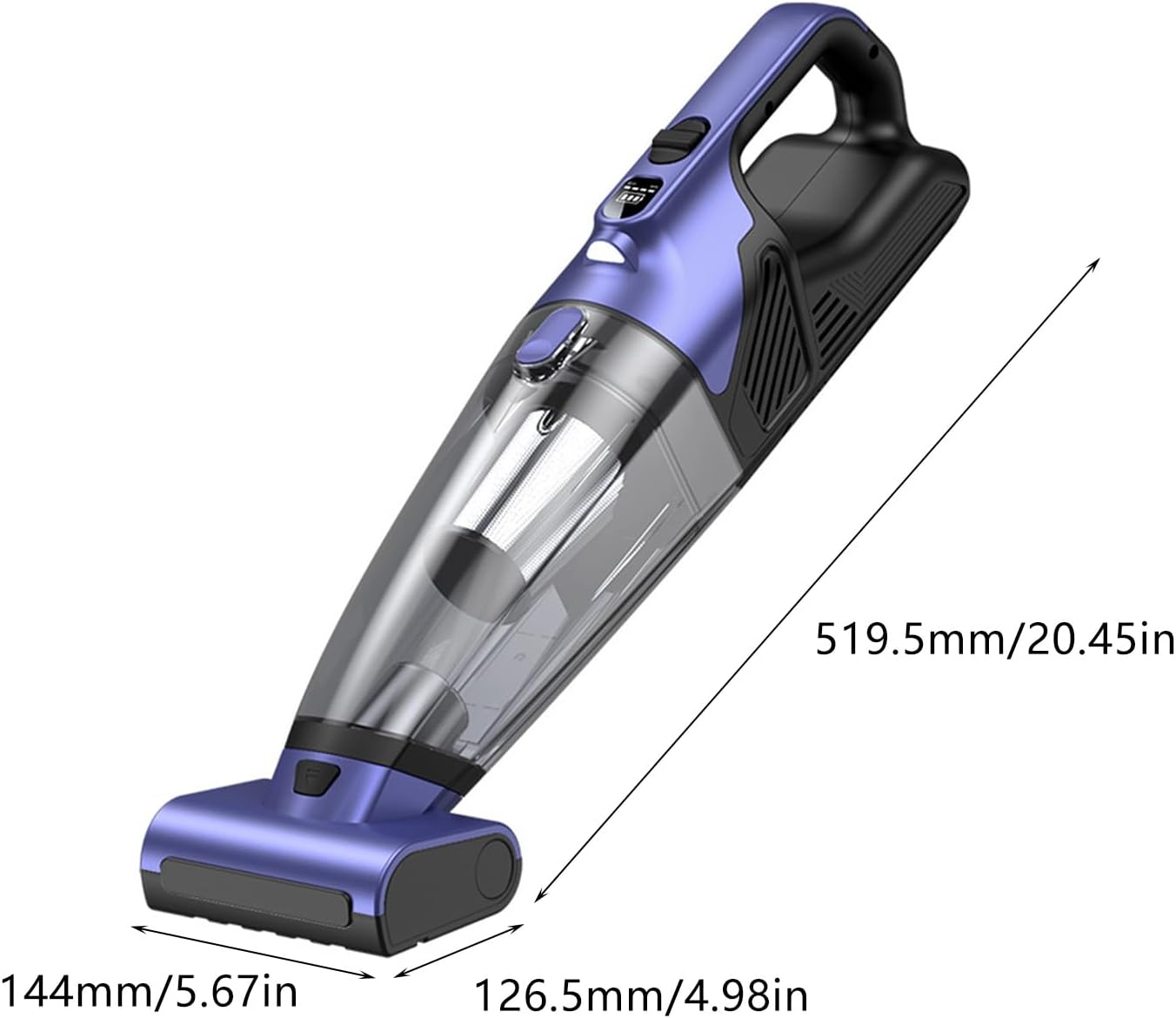 Handheld 10000Pa Strong Suction Multifunctional For Pet Hair Sofa Tile Floor Mopping Handheld