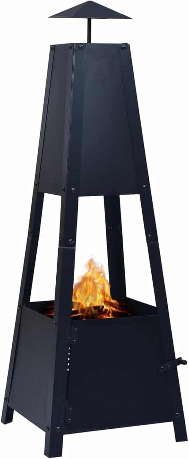 Fire Pits & Outdoor Fireplaces Fire Pit Black 13.8