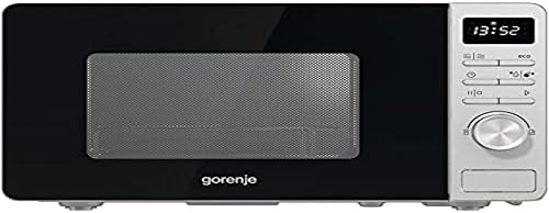 Gorenje MO 20 A4X Microwave oven with grill function, child lock, AquaClean, TouchControl, SmartDisplay, defrosting function, 11 automatic programs, 5 power levels and capacity of 20 L, stainless