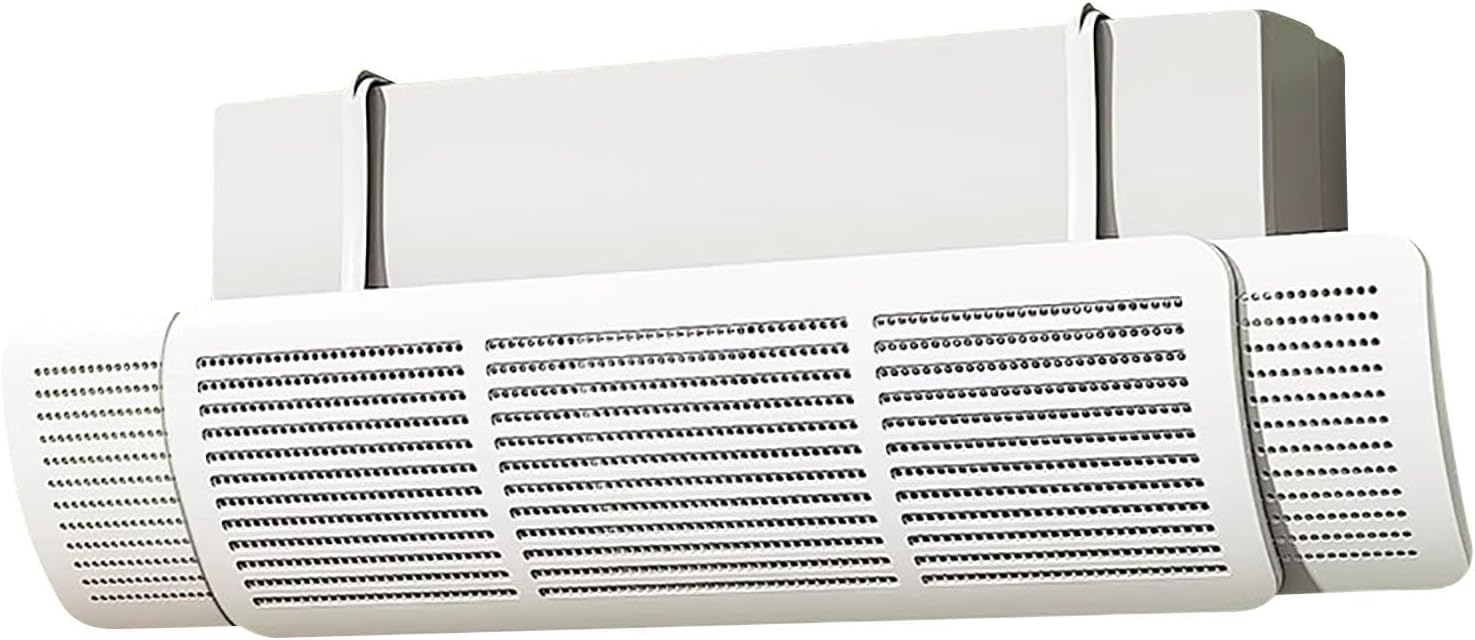 Air Conditioner Wind Deflector, Ac Wind Deflector for Honeycomb Hole Design, 180° Directional Flip of Air Deflector