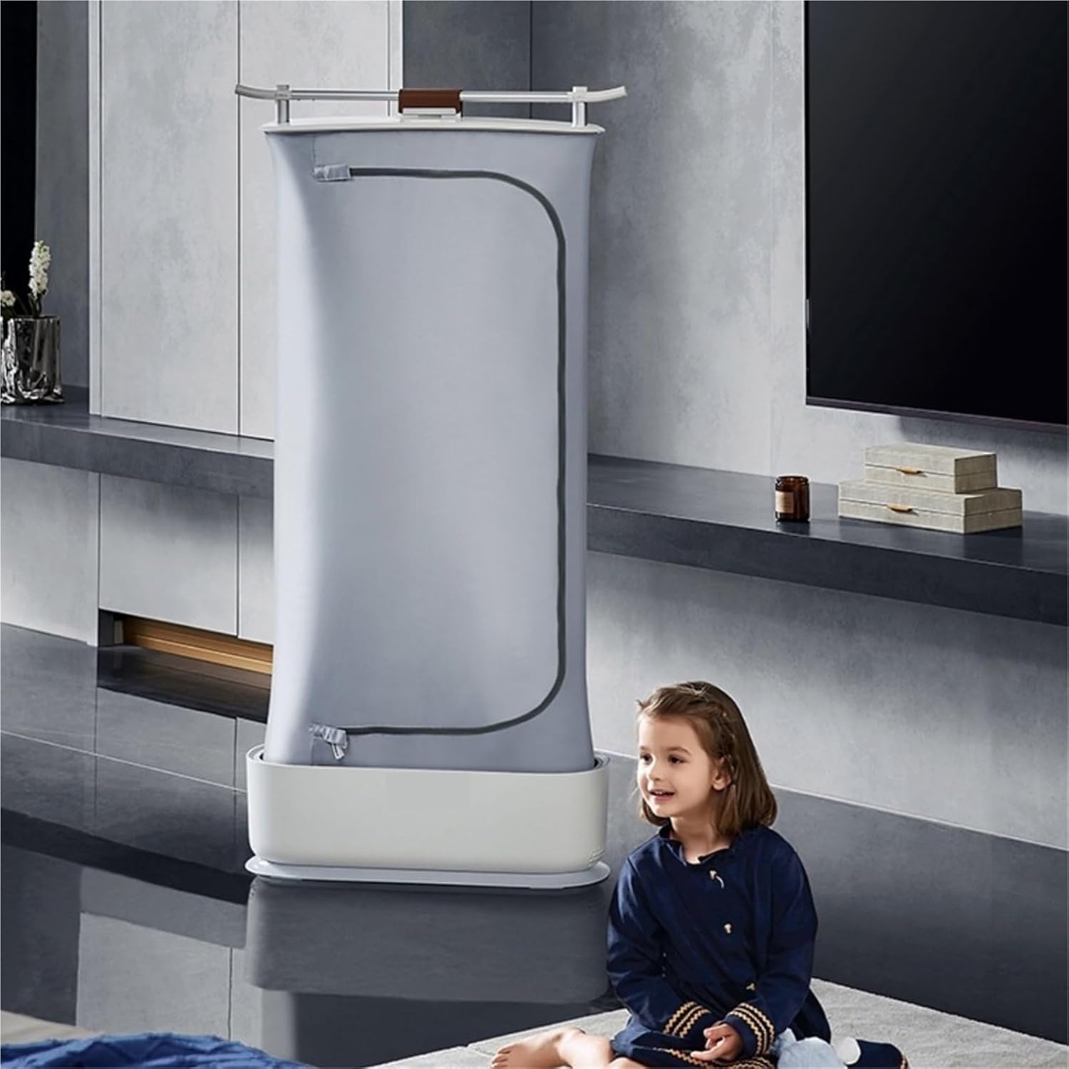 Portable Clothes Dryer, Dryer Full-automatic Ironing And Drying,for Travel,Apartment