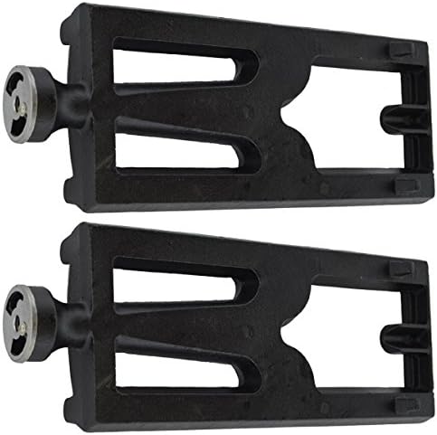 Grill Parts Zone 2 Pack Cast Iron Burner Replacement for Lynx and DCS 27, 27 Series, 27A-BQRSS Gas Models C