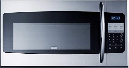 Summit 30” Over The Range Microwave, 1.6 cu.ft., Stainless Steel- OTRSS301