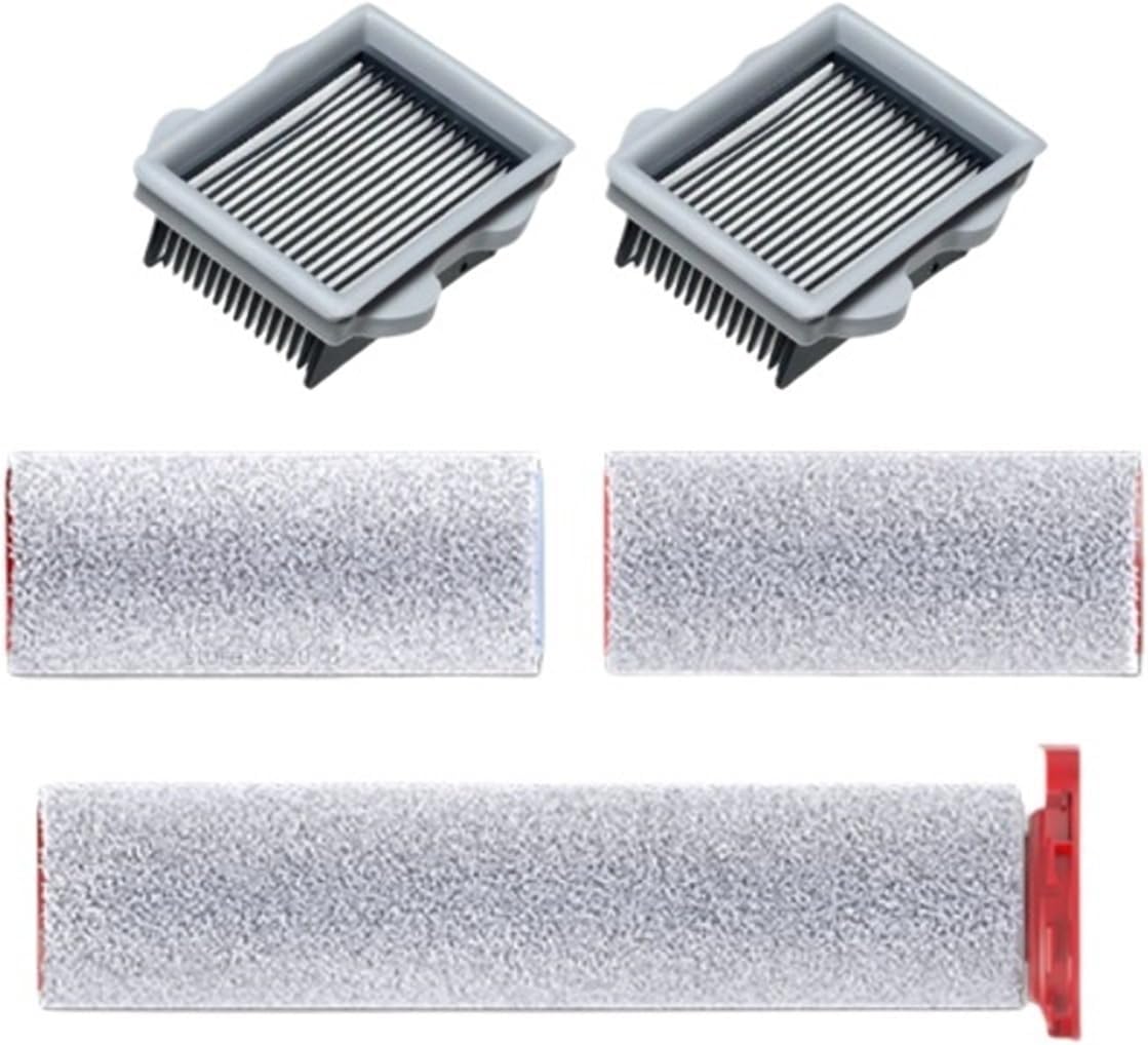 Vacuum Cleaner Main Brush Accessories, Compatible for Roborock Dyad Pro Main Brush Rollers Accessories Washable HEPA Filter Vacuum Cleaner Spare Parts Optional(Brush Set)