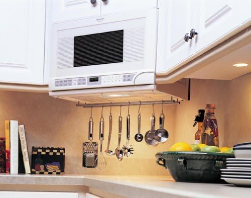 Sharp R1211TY 1-1/2-Cubic Feet 1100-Watt Over-the-Counter Microwave, White