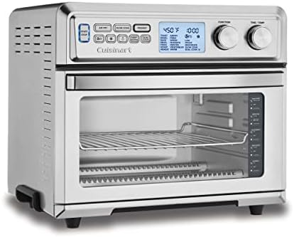 Cuisinart TOA-95C Digital AirFryer Toaster Oven, 0.95-cubic feet, Premium 1800-Watt Oven with Digital Display & Controls, XL Capacity, Intuitive Programming & Adjustable Temperature, Stainless Steel