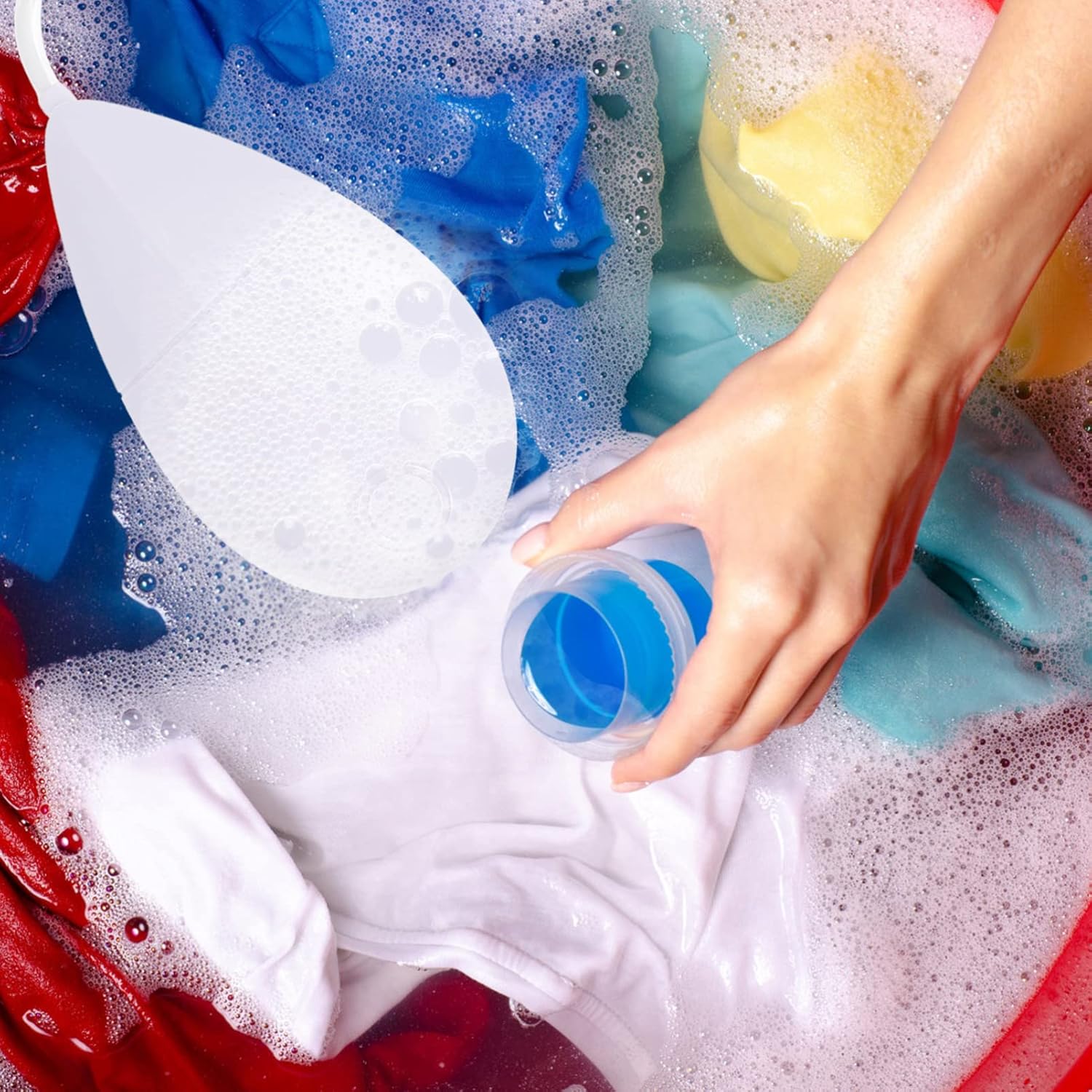 Portable Clothes Washer Mini Travel Washer Abs Material Tub Easy to Carry Deep Cleaning Supplies