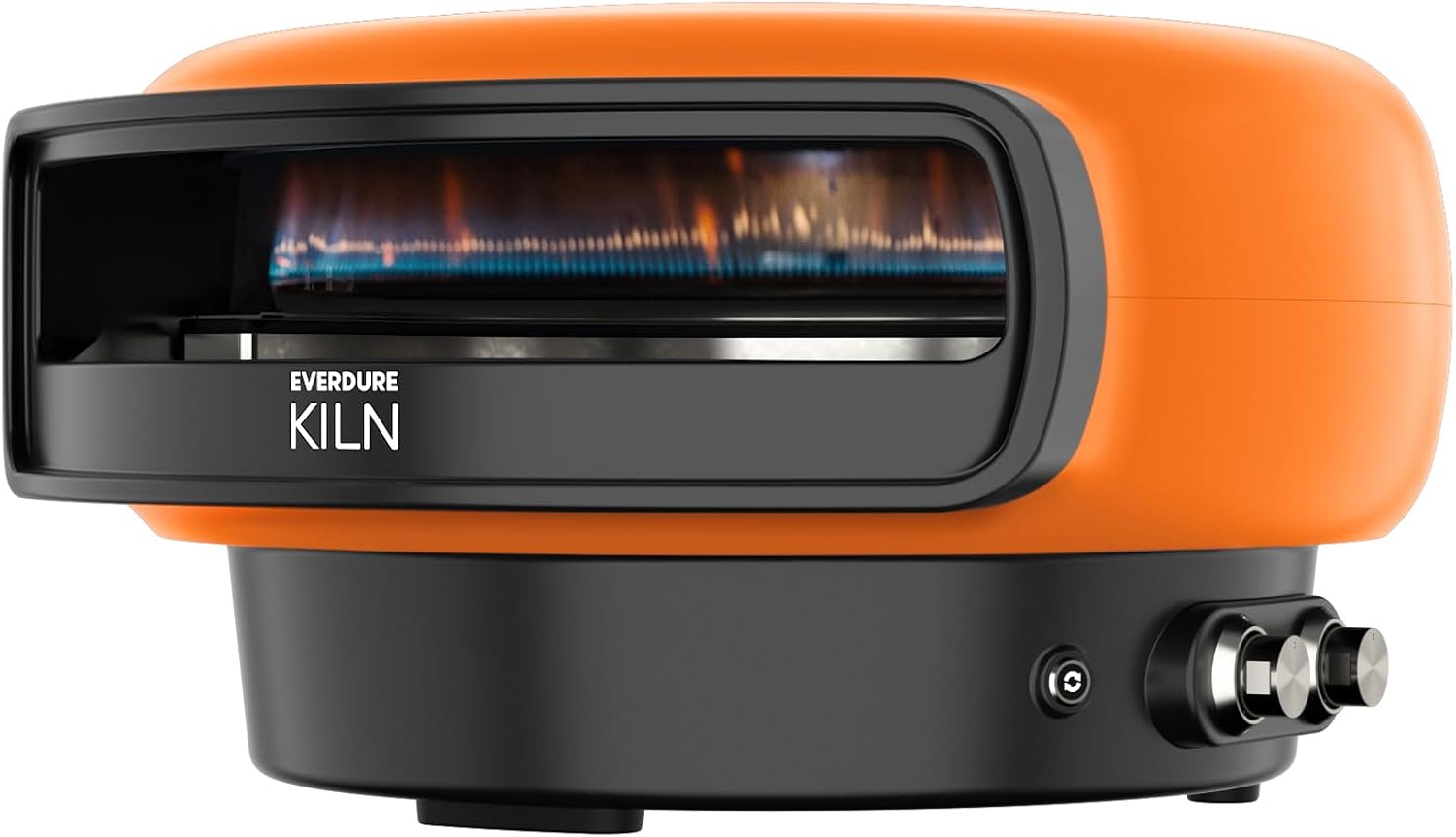 Everdure Kiln r Series 2-Burner Gas Pizza Oven - 16” Restaurant Quality Pizza In Under 2 Minutes - Backyard, Portable Pizza Oven for Families, Entertainers & Pizza Enthusiasts, Cooks More Than Pizza