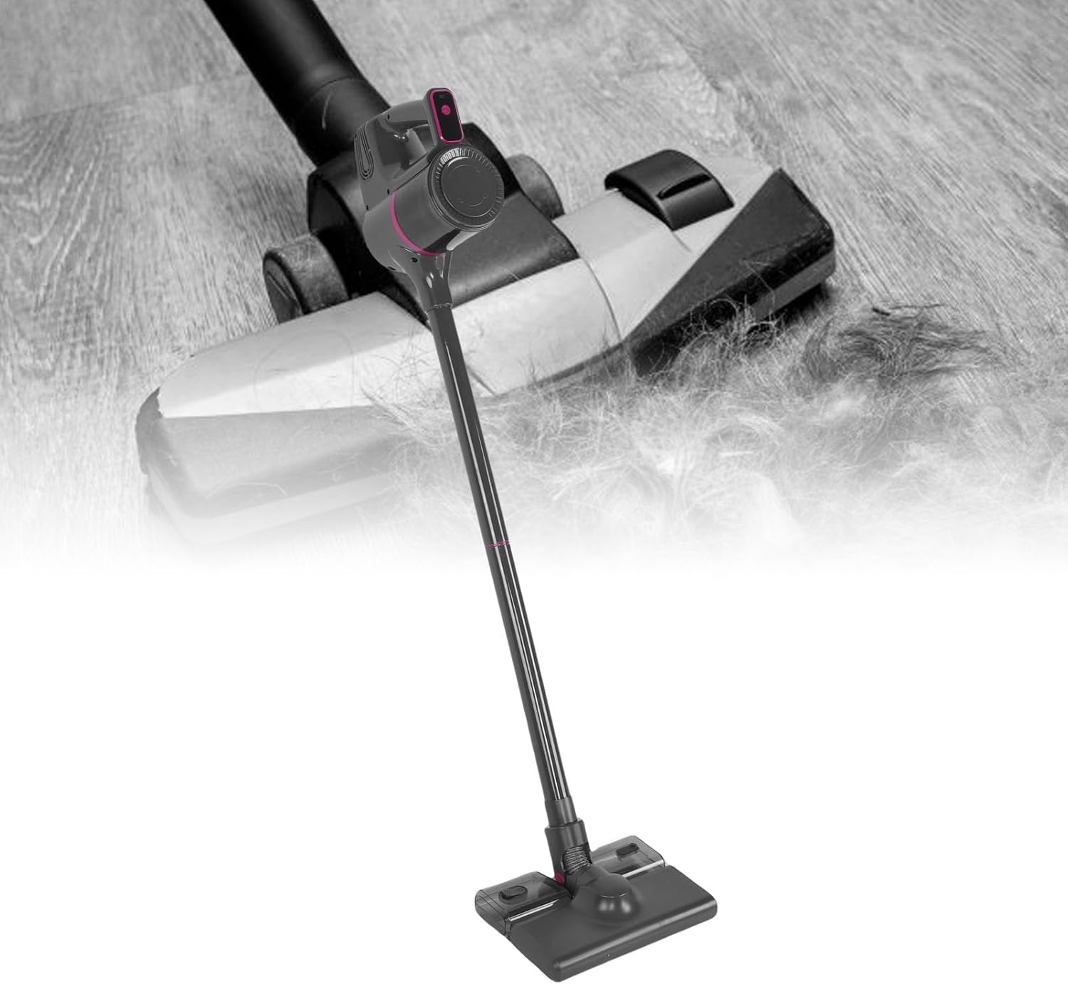 AYNEFY Handheld Upright Vacuum,2 in 1 Suction Drag Integrated 15000Pa Powerful Suction Cordless Stick Vacuum Cleaner for Carpet Hard Floor Pet Hair Car Cleanups Stairs