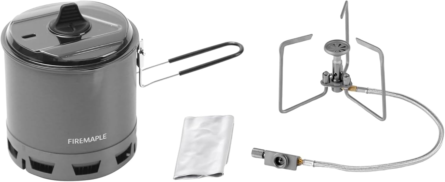 Fire-Maple G2 Pertrel Pot and Petrel Titanium Backpack Stove