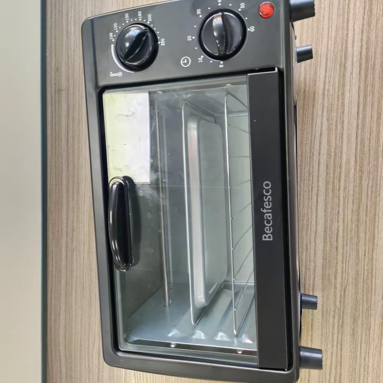 Becafesco Countertop Microwave Oven, 0.9 Cu Ft With 10.6 Inch Removable Turntable, 900W, 6 Auto Menus, Mute Function & ECO Mode, Child Lock, LED Lighting, Black Stainless Steel