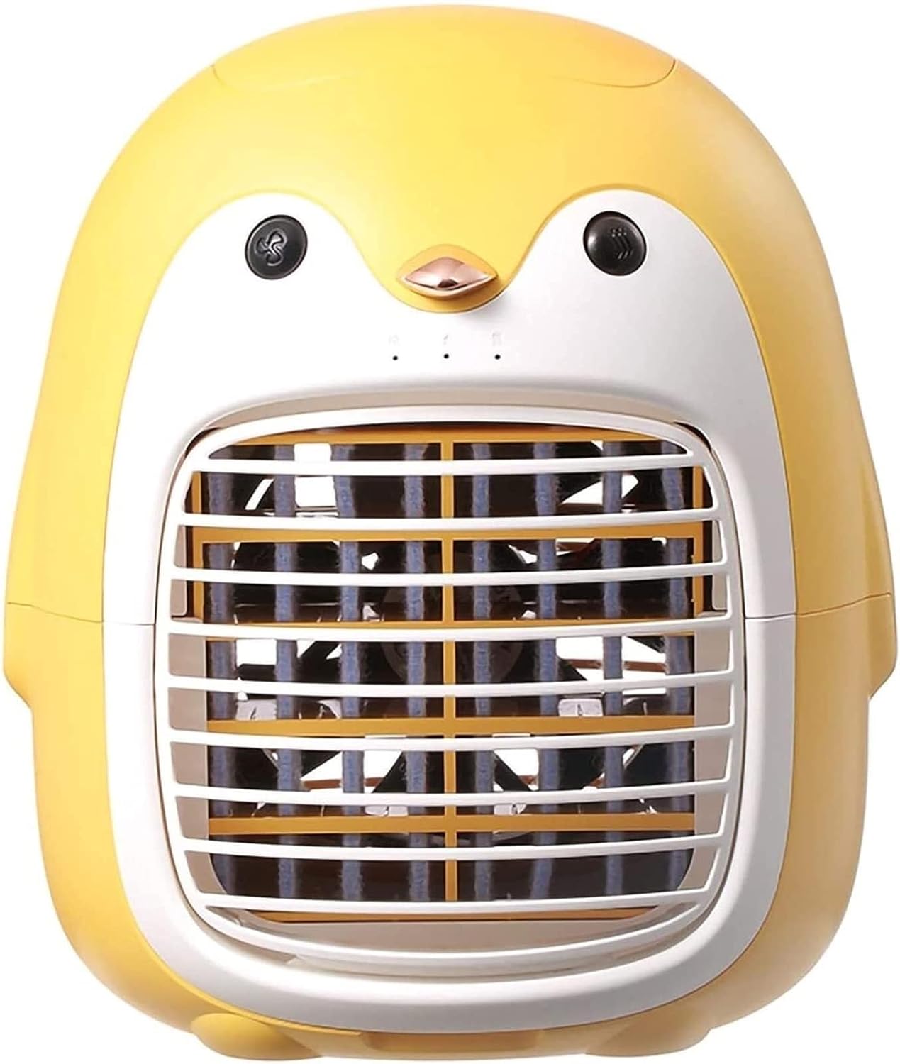 Portable Air Conditioner, Personal Air Cooler, 2000mAh USB Rechargeable Mini Cooling Fan, Humidifier with 3 Wind Speeds