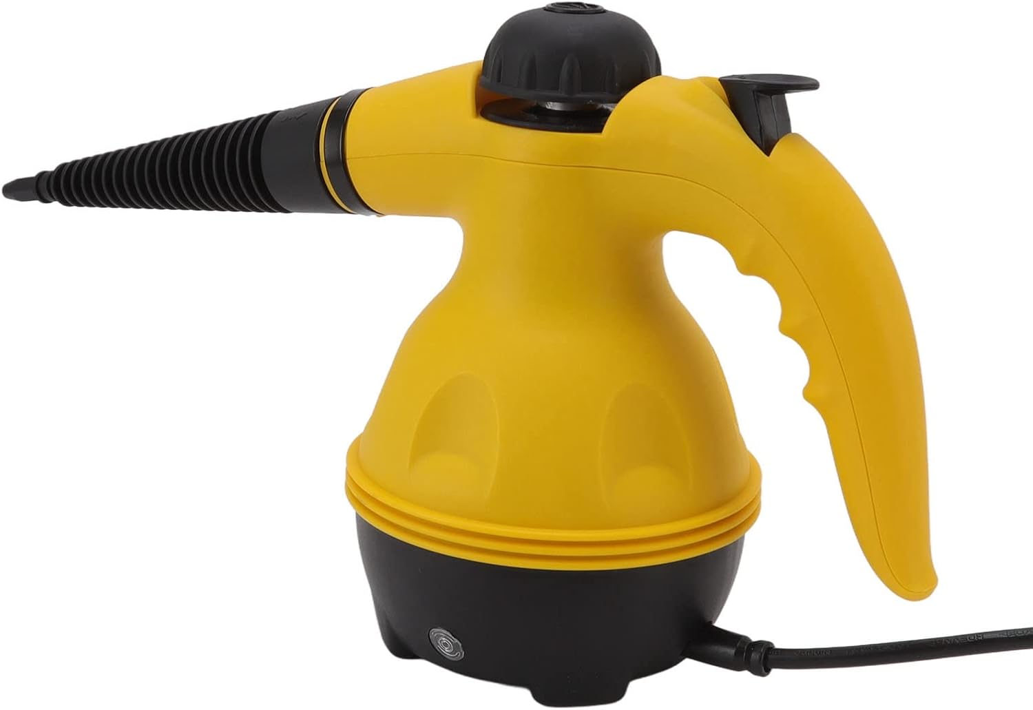 Handheld Steam Cleaner, Pressurized Multi Surface Steam Cleaner Tool, Yellow and Black High Temperature Stem Cleaner, Portable Electric Stem Cleaning Machine for Cleaning Sink, Counter,(US Plug 110V)