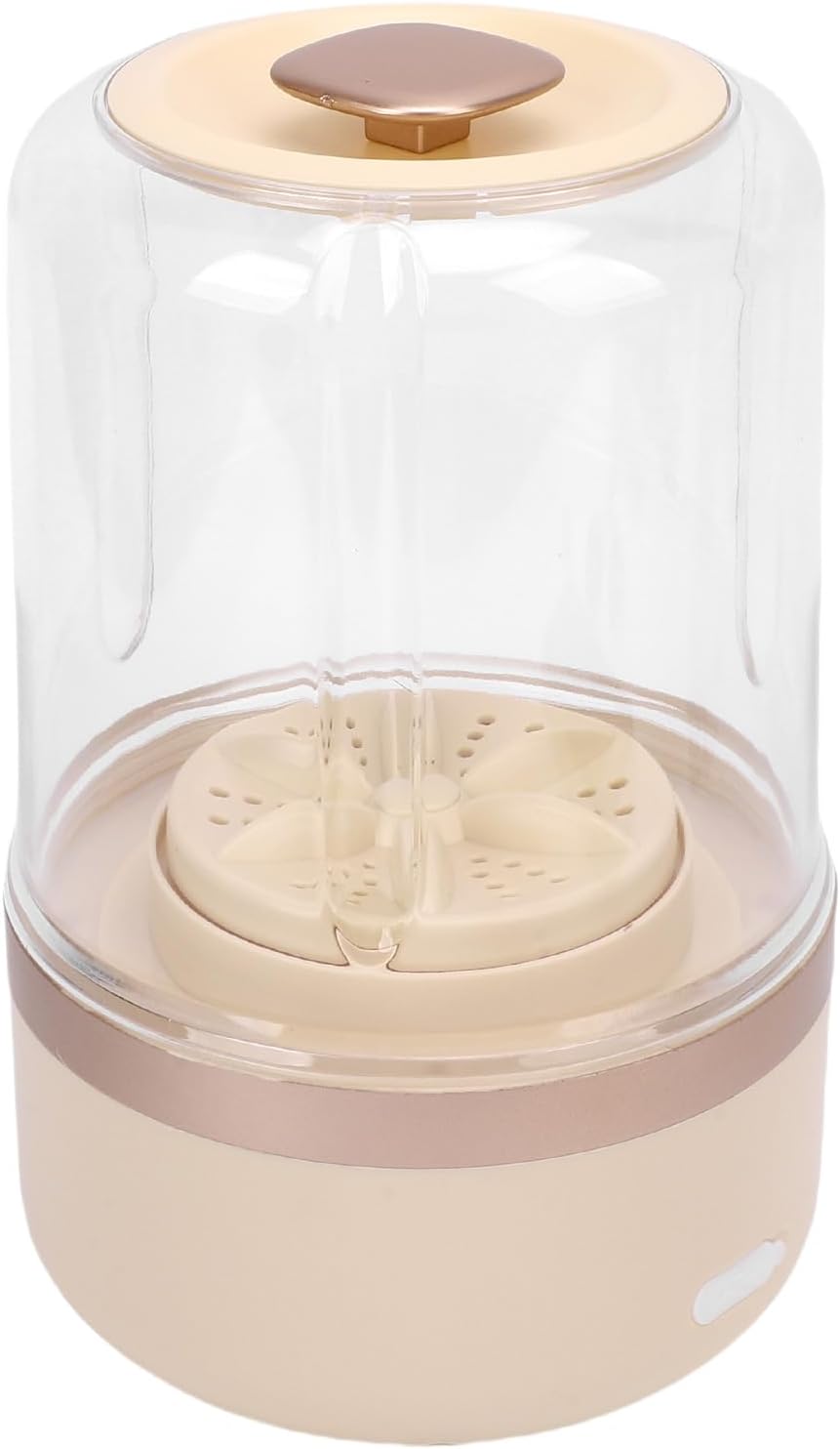 Yoidesu Mini Washing Machine, Cordless Portable Underwear Washing Machine, USB Powered Small Laundry Washer with 2 Gear Cleaning for Apartment Dorm Hotel Travel