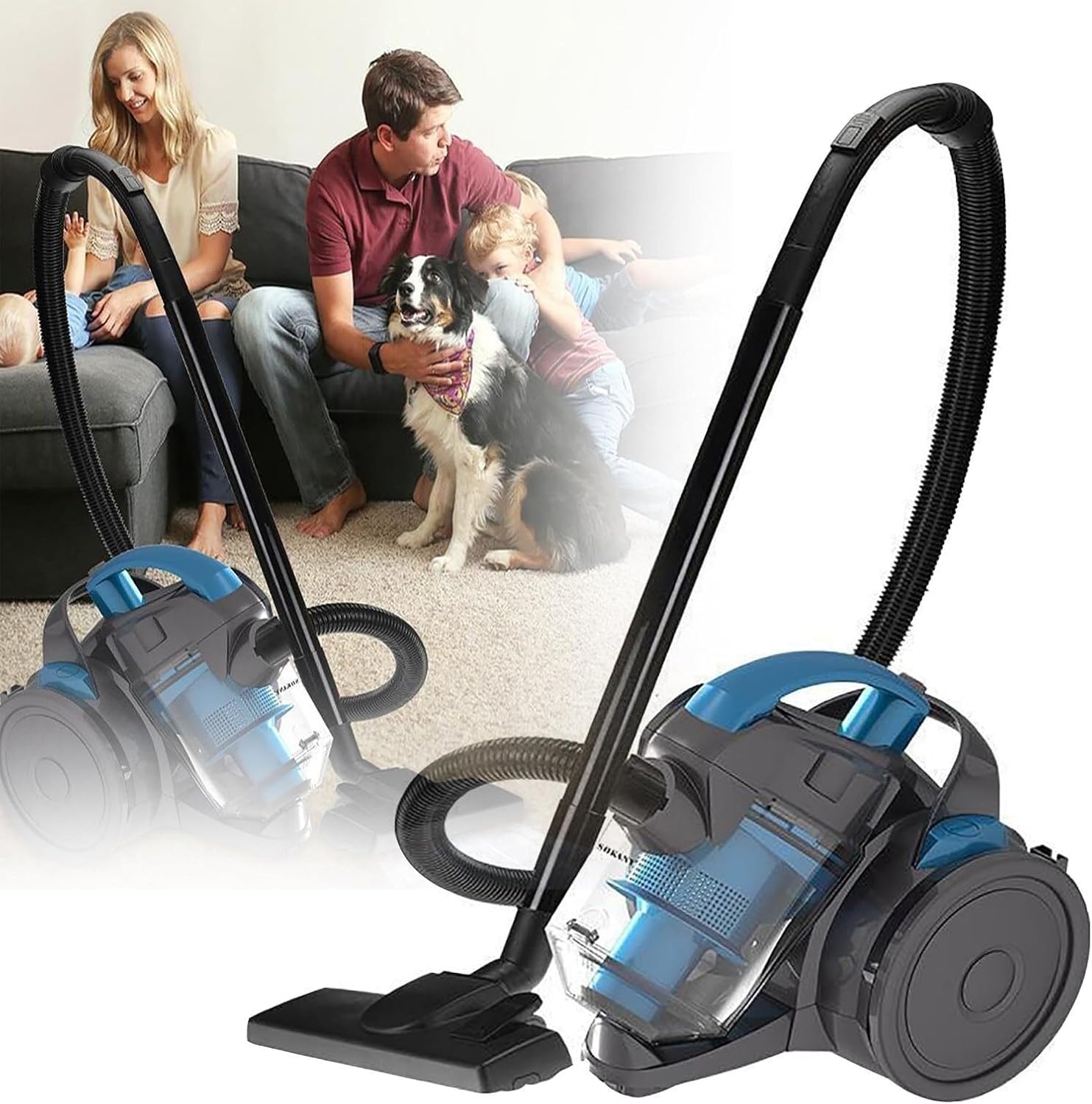Bagless Cylinder Vacuum Corded Vacuum Cleaner