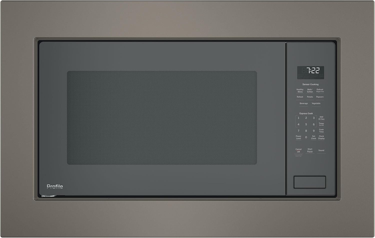 GE Profile PEB7227ANDD 25 Inch Gray Built In 2.2 cu. ft. Capacity Microwave Oven