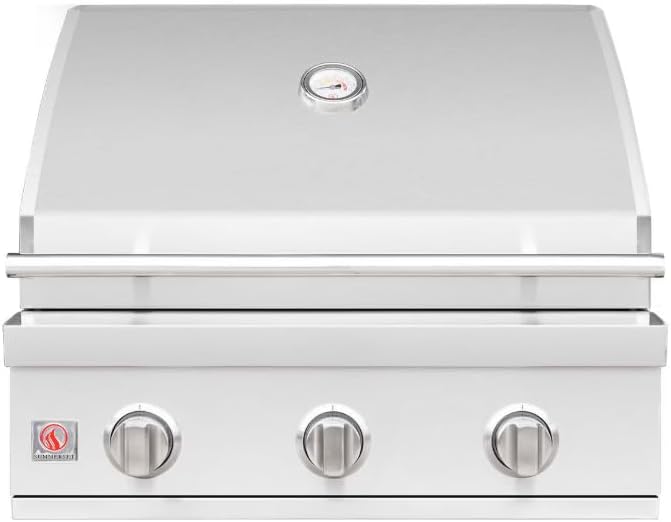 Summerset Sizzler 25-in 3 Burner Built-In Propane Gas Grill - SZR25L