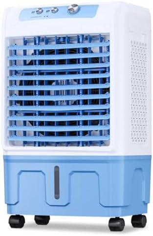 Windowless Portable Air Conditioner 3-IN-1 Evaporative Air Cooler with Copper Motor, Large Water Tank, Ice Packs & 120° Oscillation for Indoor & Outdoor Use(84cm)