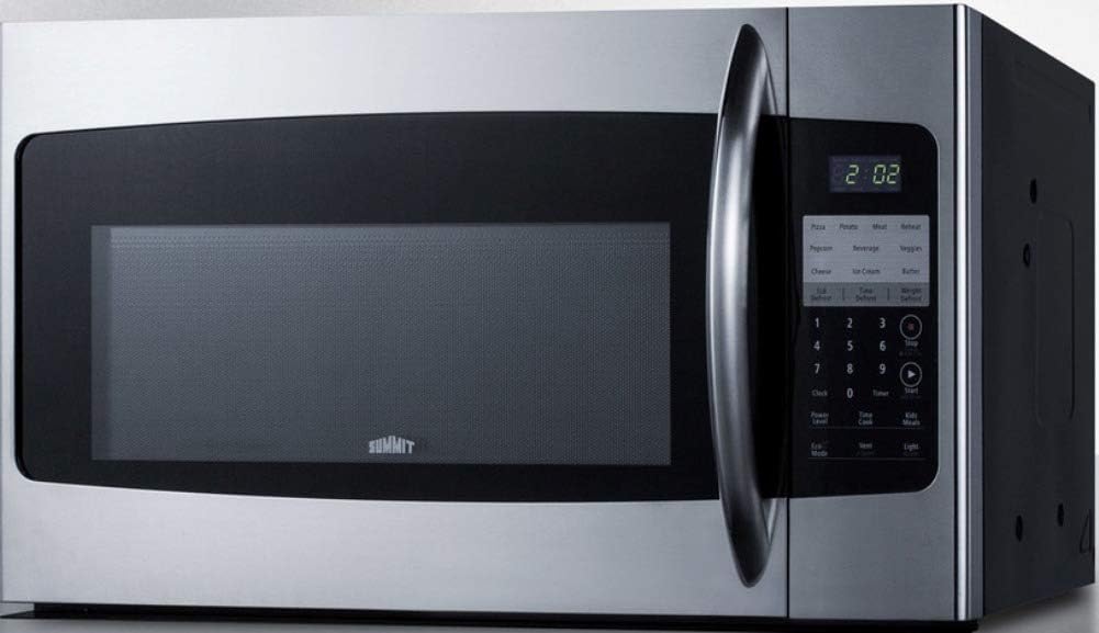 Summit 30” Over The Range Microwave, 1.6 cu.ft., Stainless Steel- OTRSS301