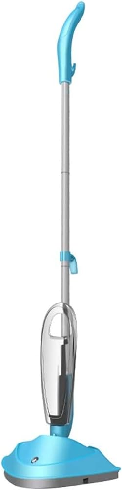 Multifunctional Steam Mop Electric Household Push Cleaner High Pressure Kitchen Cleaner, Blue Triangle Brush Head 400ml Big Water Tank