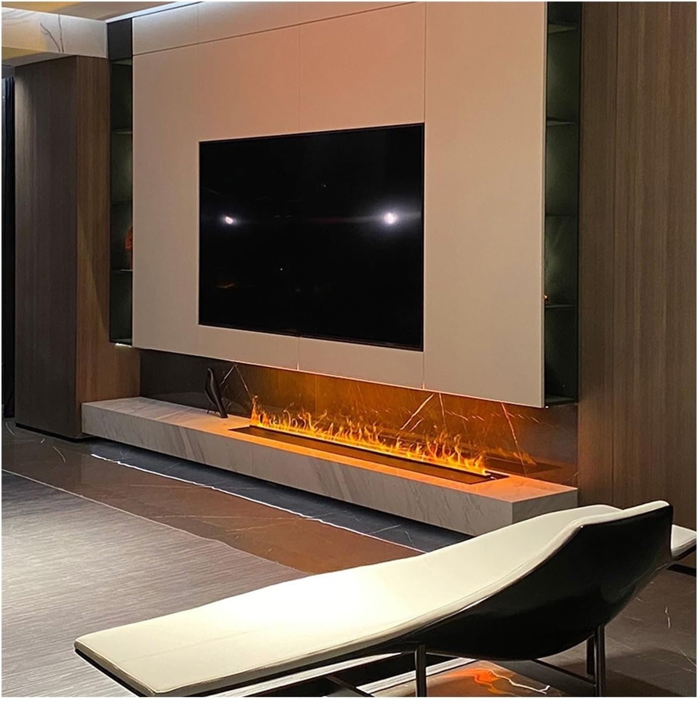 3D Water Vapor Fireplace with Humidifier Flame 31