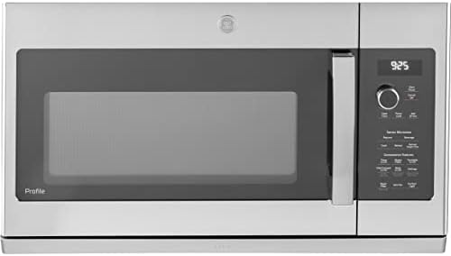Profile 2.2 cu. ft. Over The Range Microwave in Stainless Steel with Extendable Slide-Out Vent