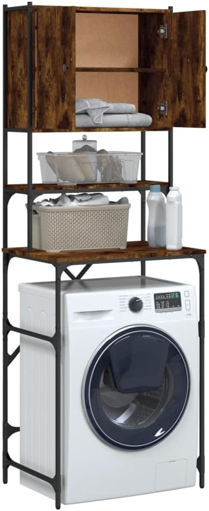 Washing Machine Cabinet Smoked Oak 26.8
