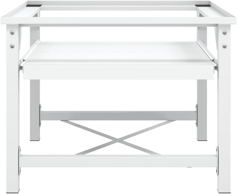 Double Washing and Drying Machine Pedestal White,Home & Garden,Household Appliance Accessories,Laundry Appliance Accessories,Washer & Dryer Accessories,337042