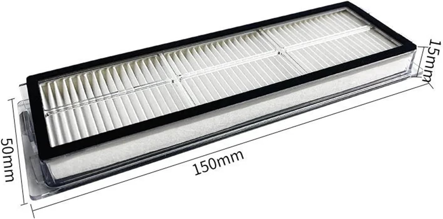 Vacuum Main Side Brush Filter Mop Parts，Compatible for Dreame L10s Ultra / S10 Pro Accessories，Compatible for Mijia Omni 1S B101CN Robot X10+ Robot(A)