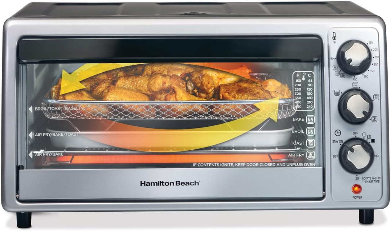 Hamilton Beach Sure-Crisp Toaster Oven with Air Fryer