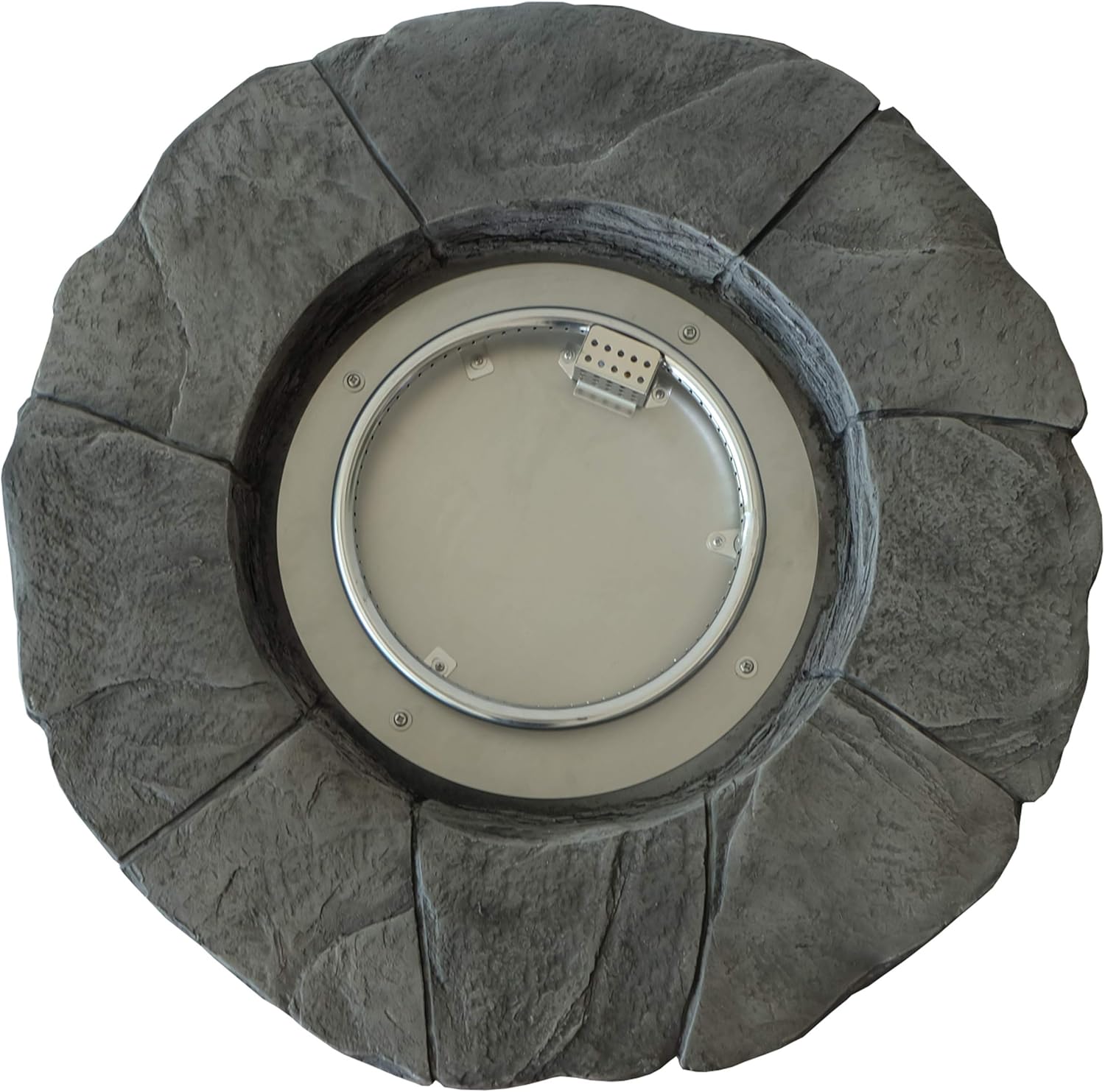 Christopher Knight Home Angeles Outdoor Circular Fire Pit - 40,000 BTU, Grey