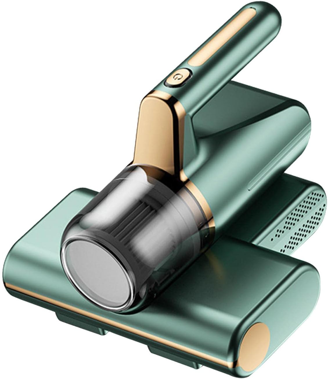 Bed Vacuum Cleaner, Cordless Mattress Vacuum Cleaner 8KPa Handheld Deep Mattress Cleaner High-Frequency Double Beat, Suitable for Bedding, Sofa, Other Fabric Surfaces (Green)