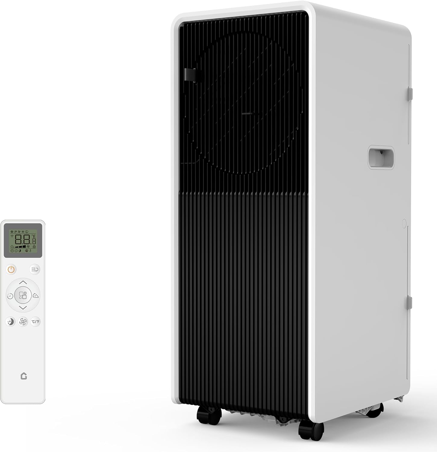14000 BTU Portable Air Conditioner Powerful Quiet Standing AC Units With Remote Control, Cool, Fan, Dehumidifier, 24H Timer Fast Cooling Up to 750 Sq.F for Rooms Bedroom, Indoor, Kitchen or Office