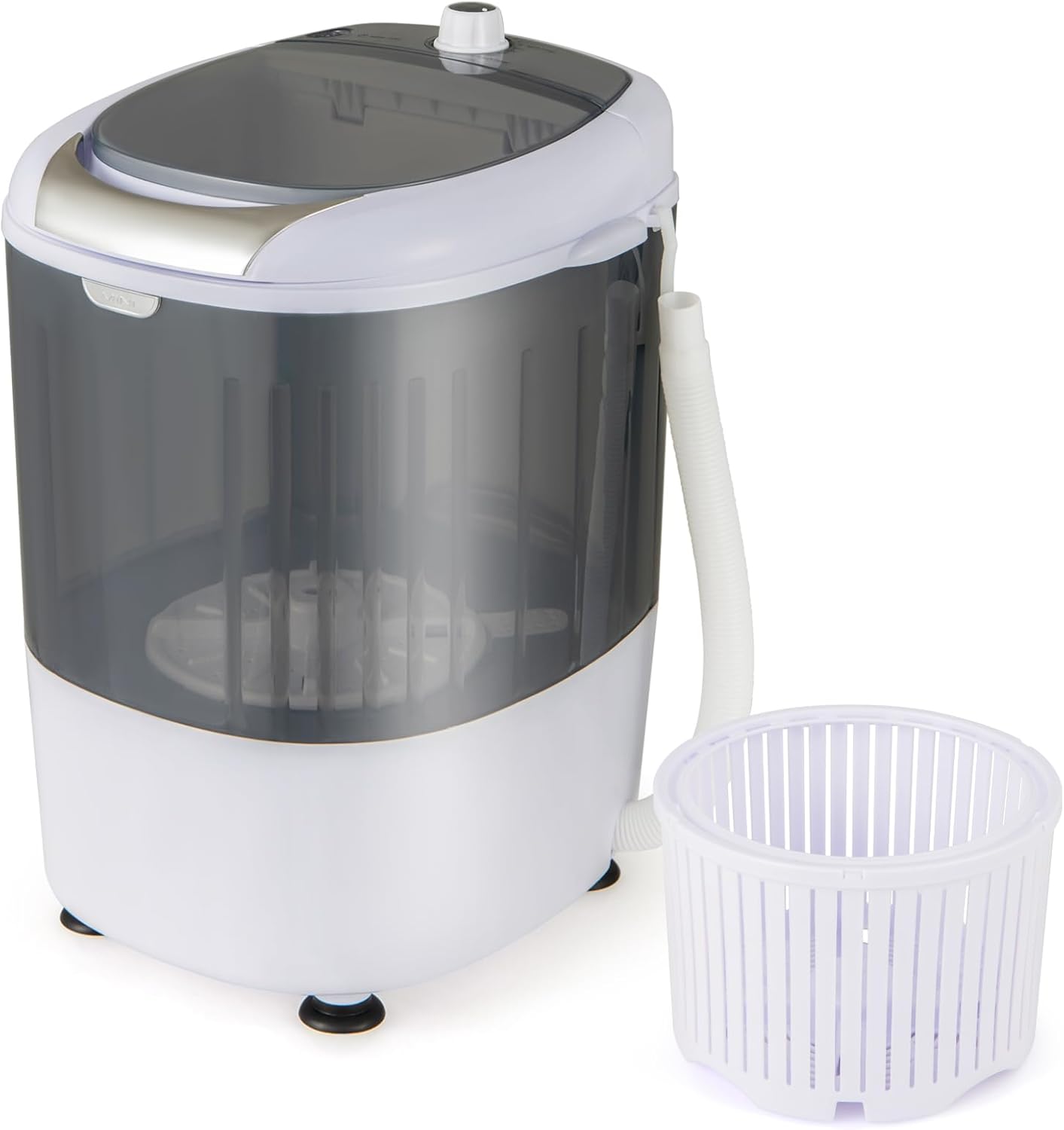 MEDIMALL GX24977-PE, Mini Washer and Spinner Combo, 5.5lbs, Semi-automatic Compact Laundry Apartment Dorm RV Portable Washing Machine, 5.5 LBS Capacity