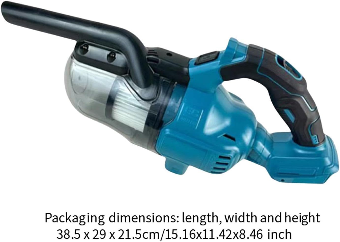 Yajuyi Cordless Handheld Vacuum Rechargeable Small Hand Vacuum Compact Strong Suction Portable for Pet Hair Carpet Floor Boat Auto, Blue