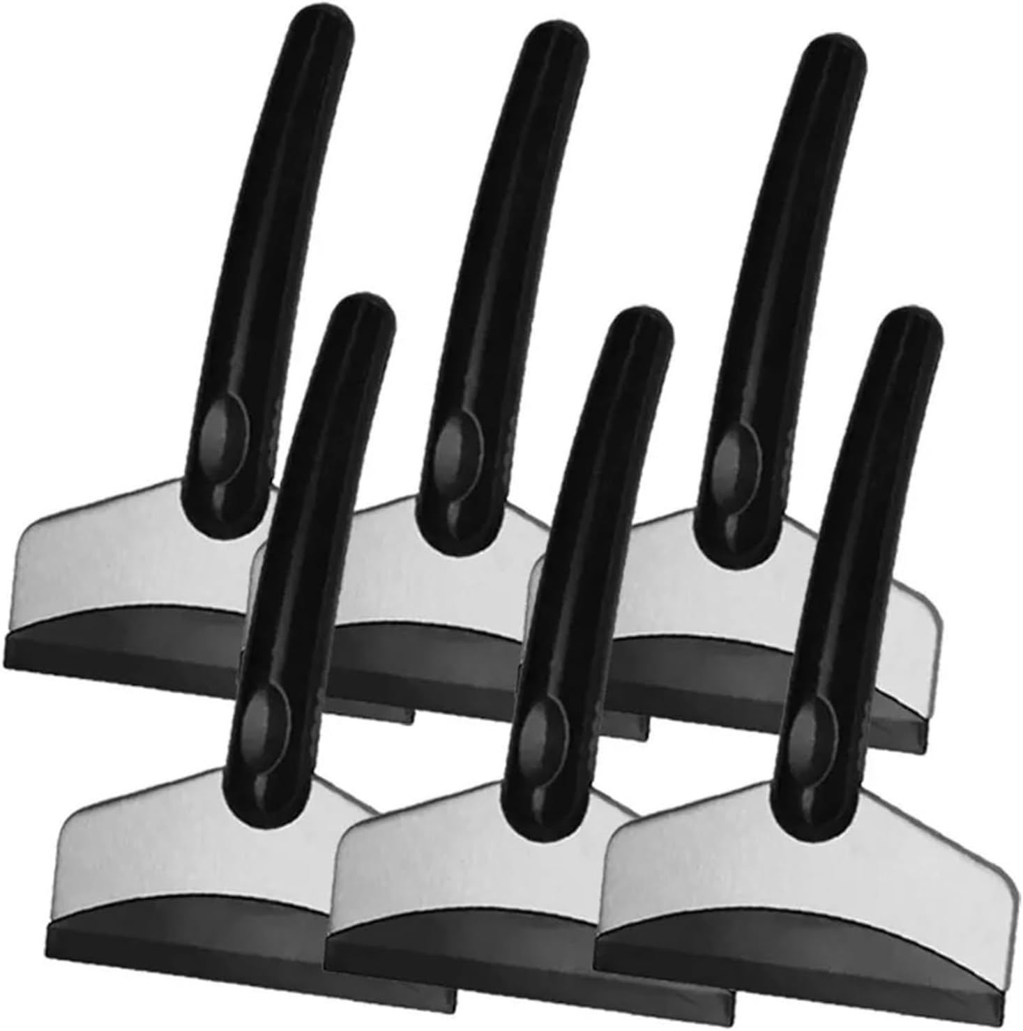6-Piece Car Ice Scraper Set - Winter Snow Removal Tool for Windshield and Window Cleaning(6pcs)