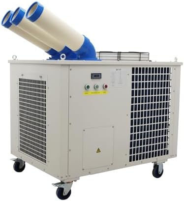 29800BTU/H Industrial Air Conditioner Portable Air Conditioner Portable Mobile Spot Cooler Industrial Grade Three-Duct 3.15KW 220V