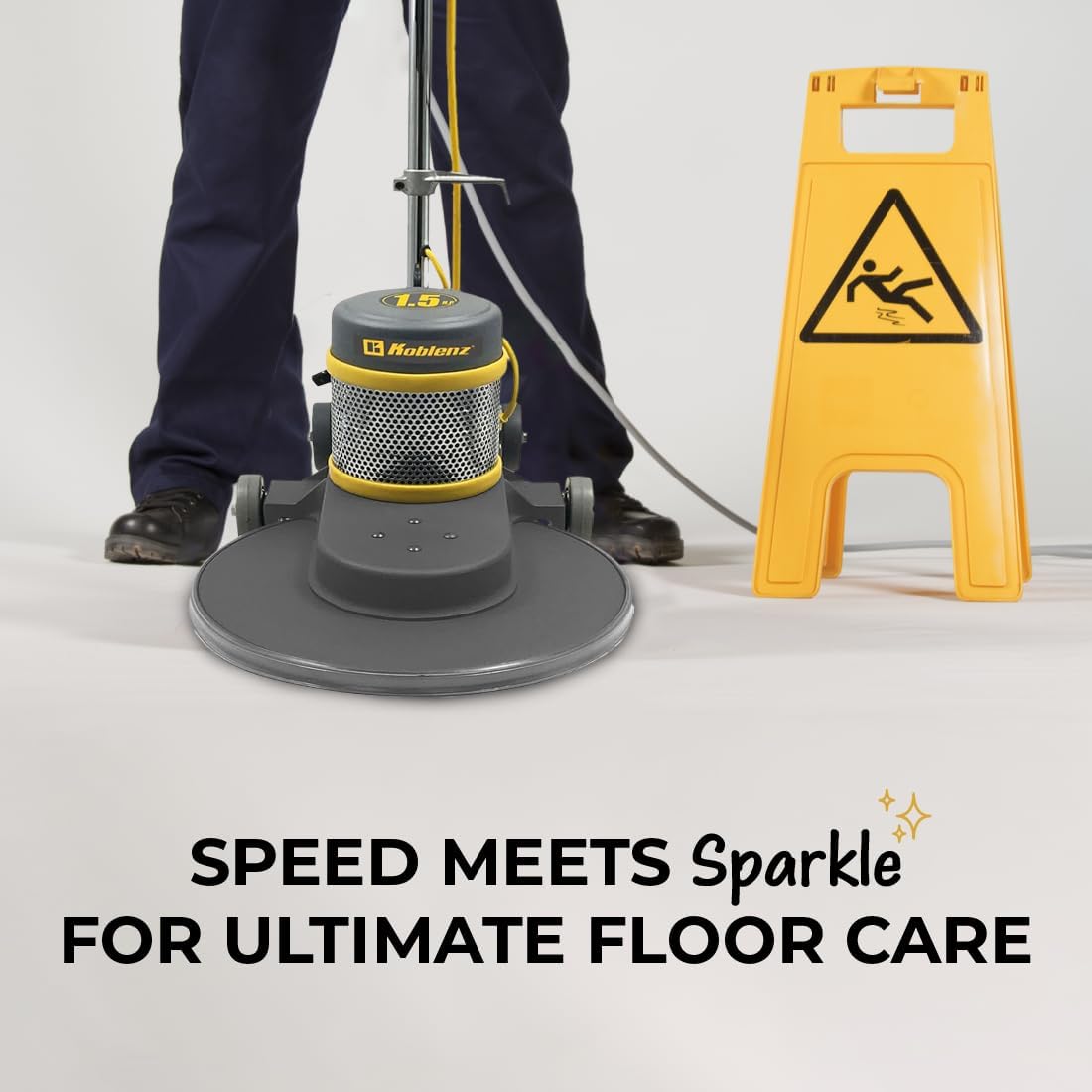 Koblenz B-1500-P High-Speed Floor Burnisher, Includes 20