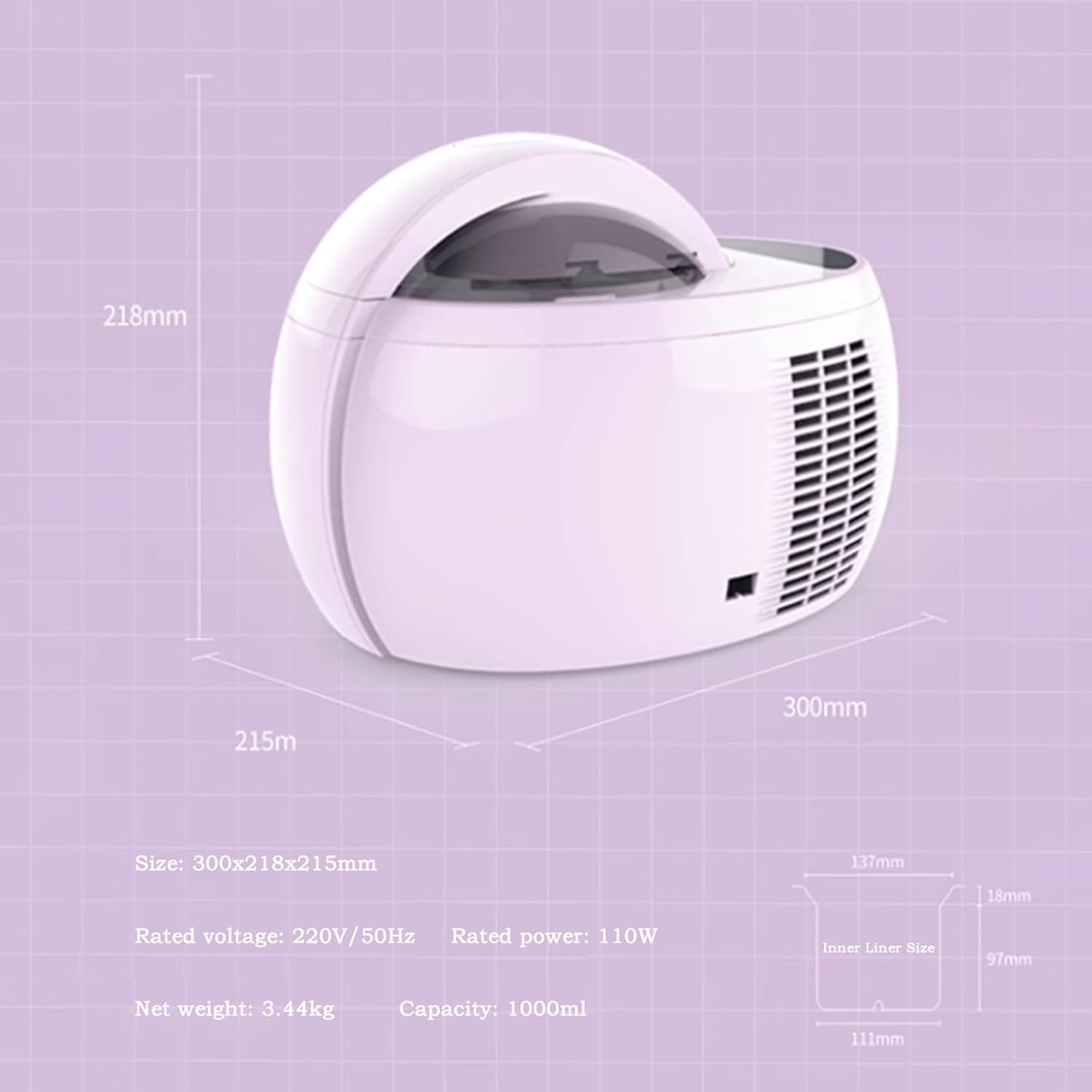 Ice Cream Maker Multifunctional Ice Cream Machine Household Ice Cream Small Fully Automatic with Refrigeration Ice Cream Machine Large Capacity 1000mL Table Top Ice Cream Machine，Fun Kitchen Appliance