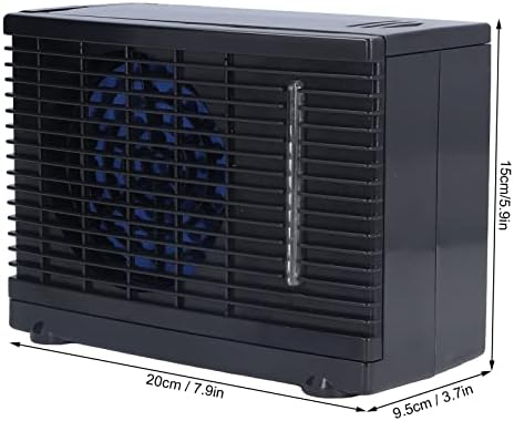 12V Car Air Conditioner Fan, Portable Evaporative Cooler, 3A 35W Car Cooling Fan, Car Truck Home Mini Air Cooler Evaporative Water Cooling Fan