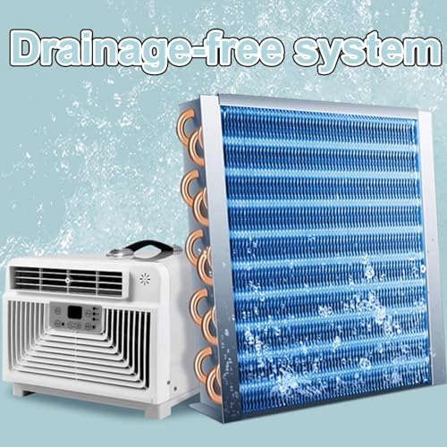 Portable Air Conditioner 3-in-1 AC Unit with Panel Control and Remote Control 1-12H Timer Coverage Area 6 Square Meters Evaporative Air Cooler for Home Office(110v)