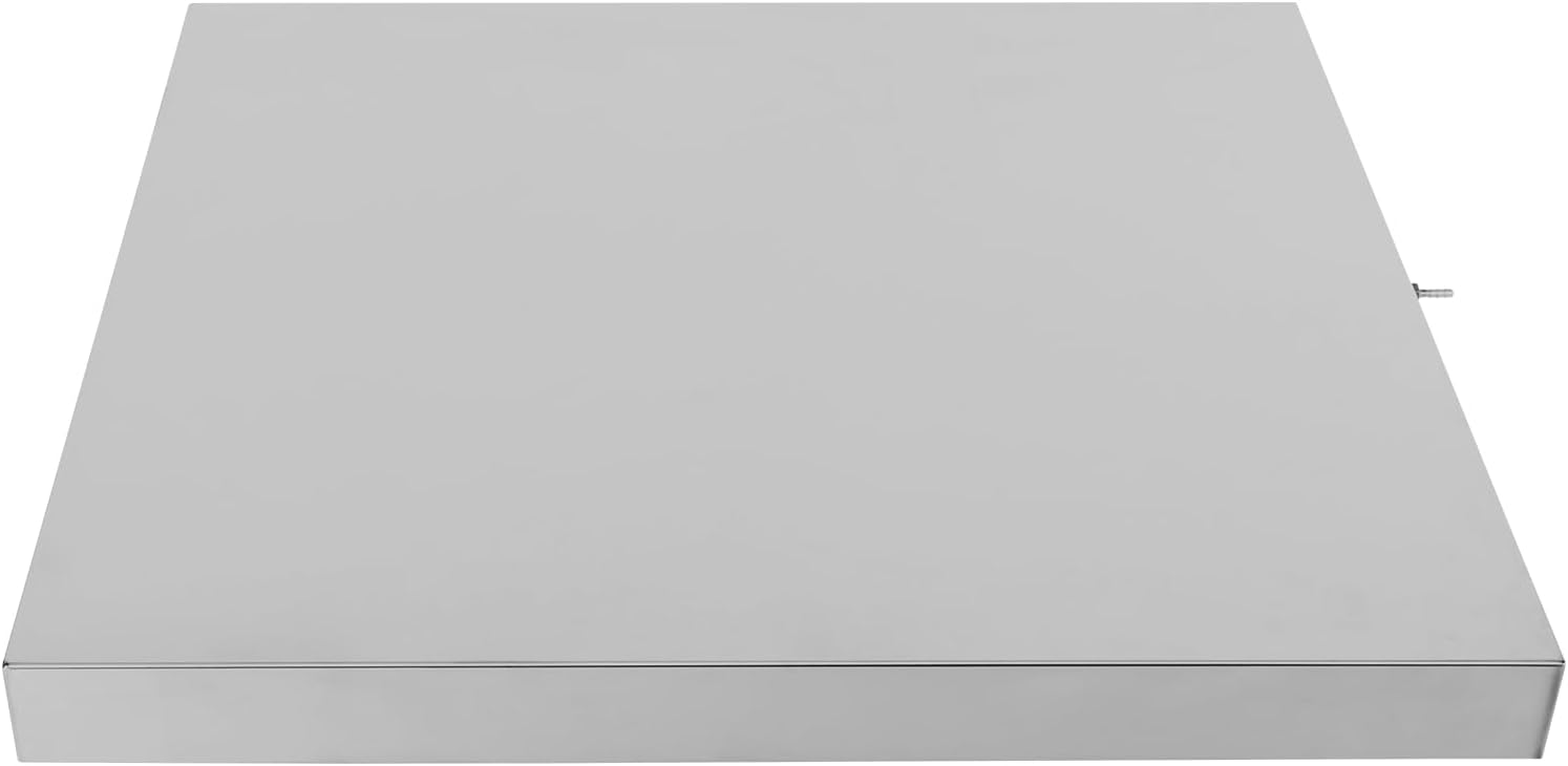 28 X 30 X 2.5 Inch Washing Machine Drain Pan with Hole, 304 Stainless Steel Under Washer Machine Drip Pan with Hose Adapter, Drain Pan for Washer Dishwasher HVAC Dryer Water Heater