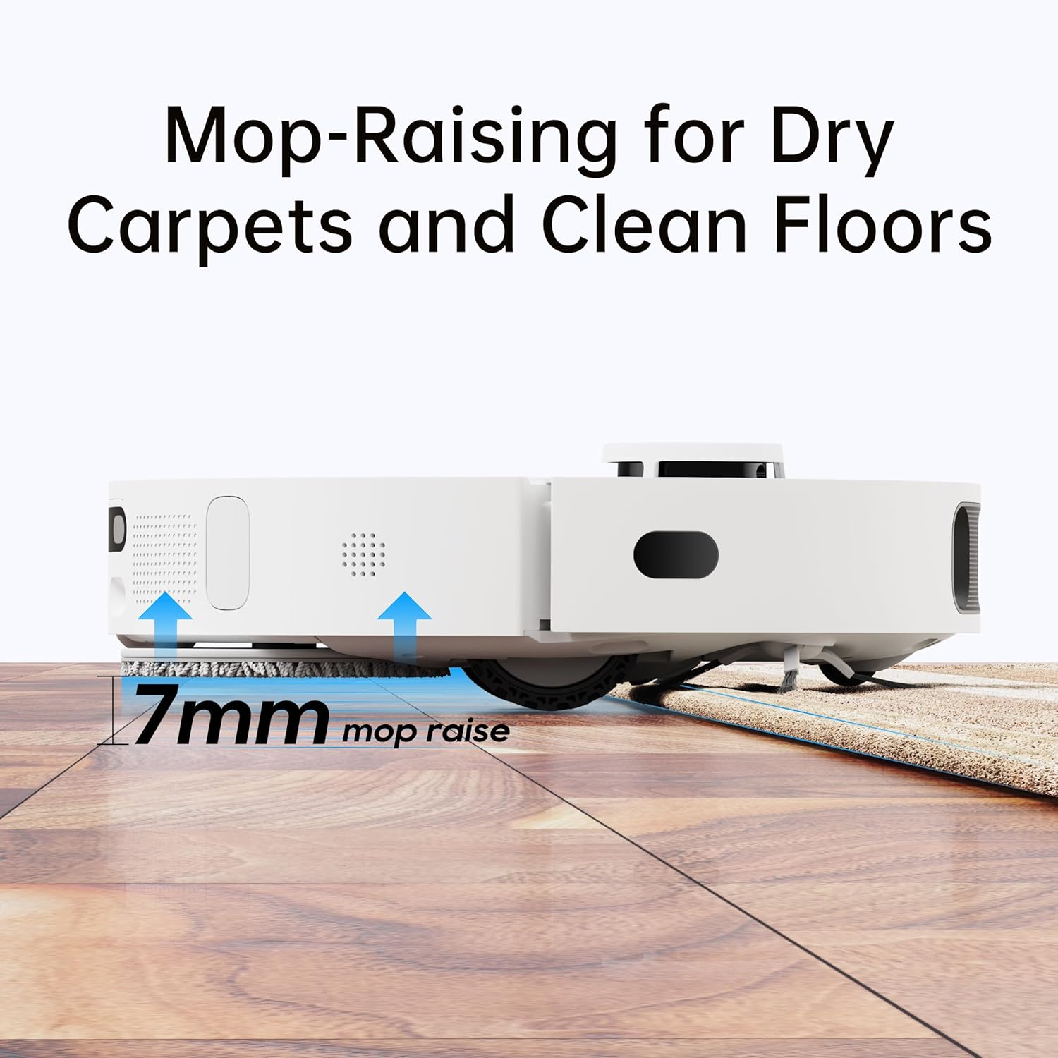 Dreame L10s Ultra Robot Vacuum and Mop Combo,Auto Mop Cleaning and Drying, Self-Refilling and Emptying Base for 60 Days Cleaning, 5300Pa Suction & AI Navigation (Renewed)